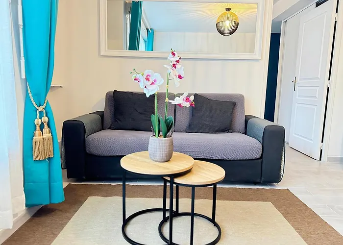 Appartement Magnolia 40M2, Parking Et Wifi Gratuit