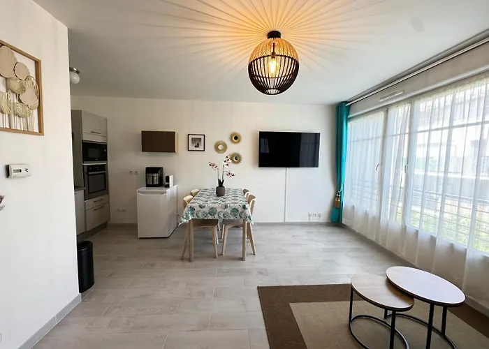 Appartement Magnolia 40M2, Parking Et Wifi Gratuit